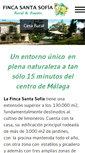 Mobile Screenshot of fincasantasofia.com